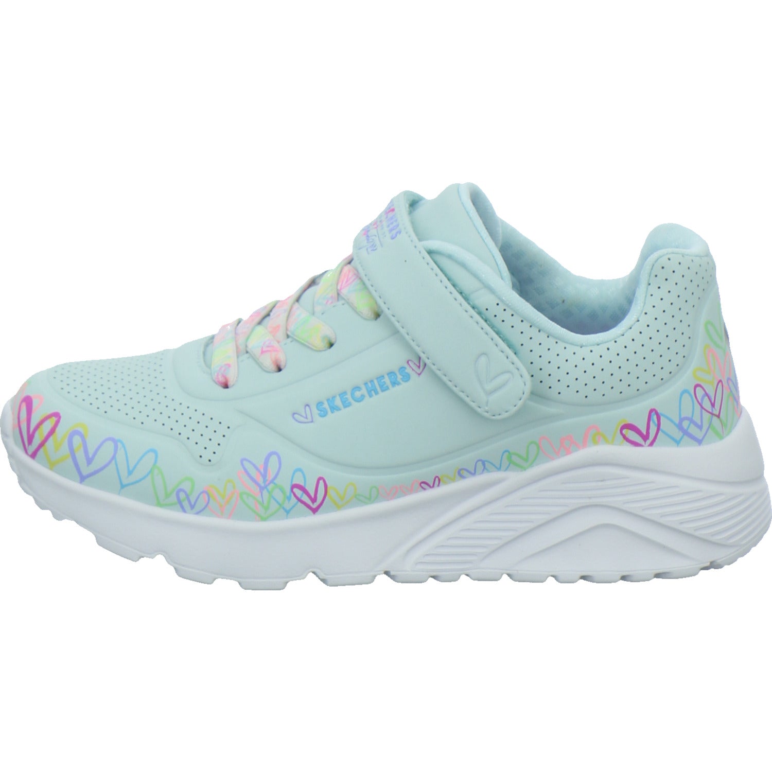 Skechers Halbschuhe Mädchen UNO LITE Hellblau