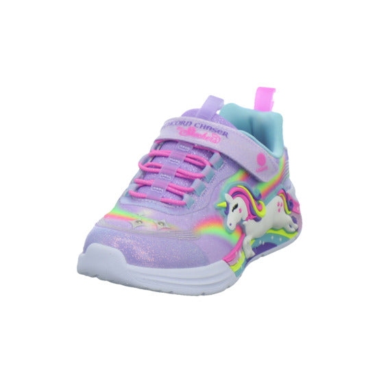 Skechers Halbschuhe Mädchen S-LIGHTS UNICORN Flieder