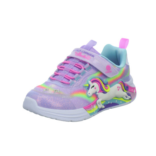 Skechers Halbschuhe Mädchen S-LIGHTS UNICORN Flieder