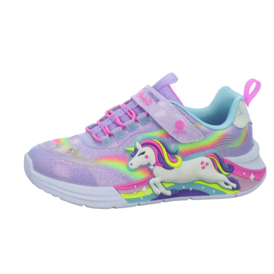 Skechers Halbschuhe Mädchen S-LIGHTS UNICORN Flieder