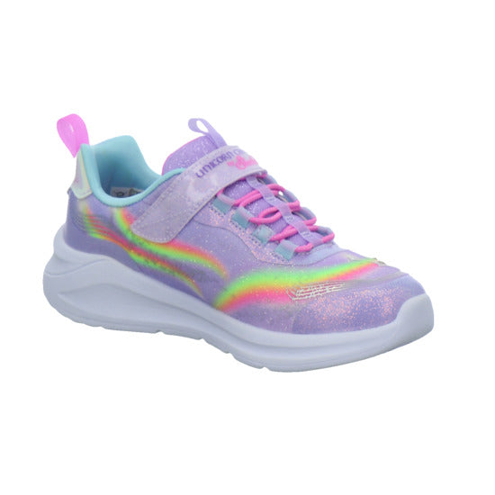Skechers Halbschuhe Mädchen S-LIGHTS UNICORN Flieder