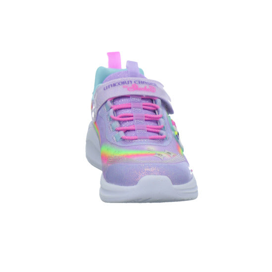 Skechers Halbschuhe Mädchen S-LIGHTS UNICORN Flieder
