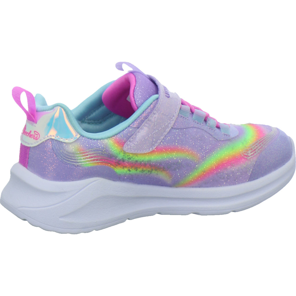 Skechers Halbschuhe Mädchen S-LIGHTS UNICORN Flieder