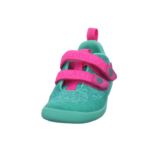 Affenzahn Knit Happy Halbschuhe türkis - 360° Ansicht