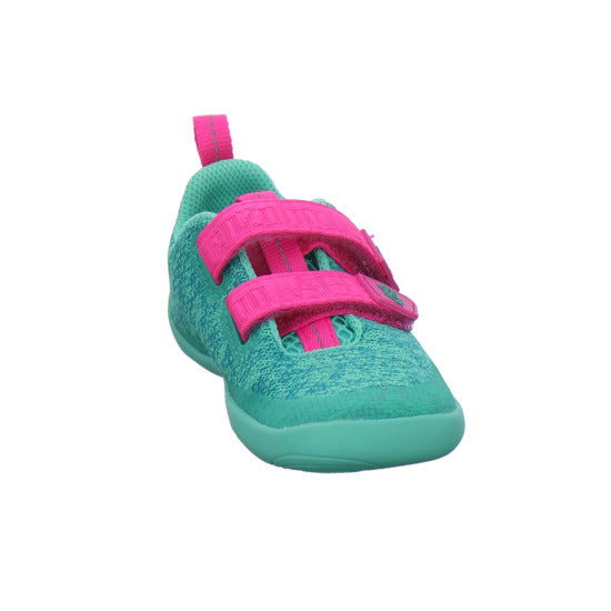Affenzahn Knit Happy Halbschuhe türkis - 360° Ansicht