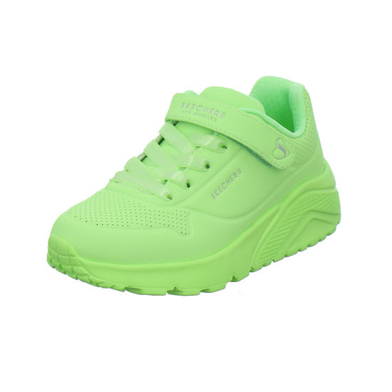Skechers UNO LITE Halbschuhe Hellgrün - 360° Ansicht