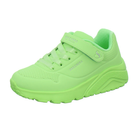 Skechers UNO LITE Halbschuhe Hellgrün - 360° Ansicht