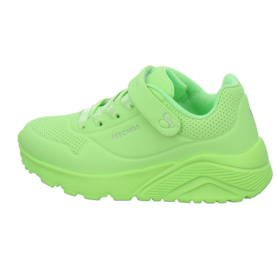 Skechers UNO LITE Halbschuhe Hellgrün - 360° Ansicht