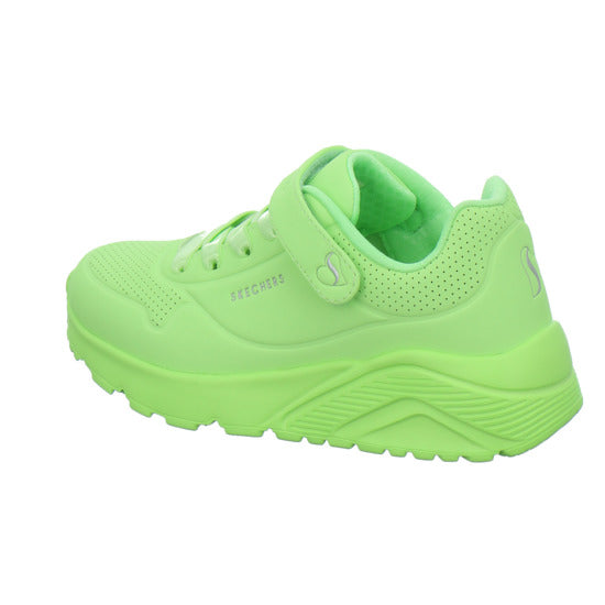 Skechers UNO LITE Halbschuhe Hellgrün - 360° Ansicht