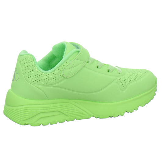 Skechers UNO LITE Halbschuhe Hellgrün - 360° Ansicht