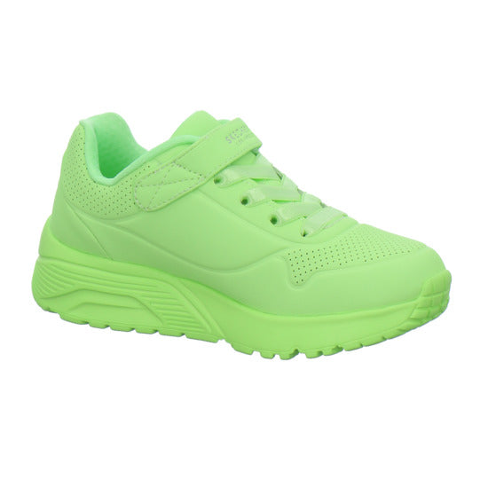 Skechers UNO LITE Halbschuhe Hellgrün - 360° Ansicht