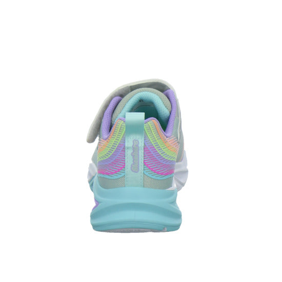 Skechers Halbschuhe Mädchen COSMIC GLOW RAINBOW BEAM Weiß-kombi