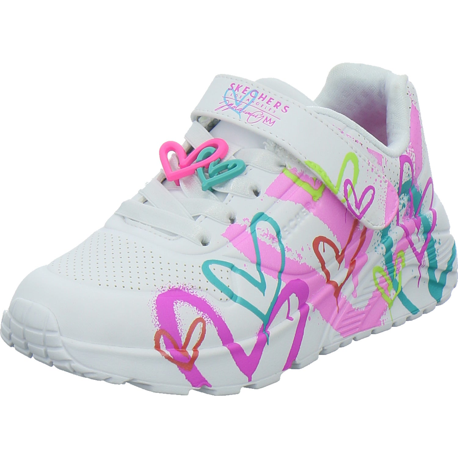 Skechers Halbschuhe Mädchen UNO LITE Weiß-kombi