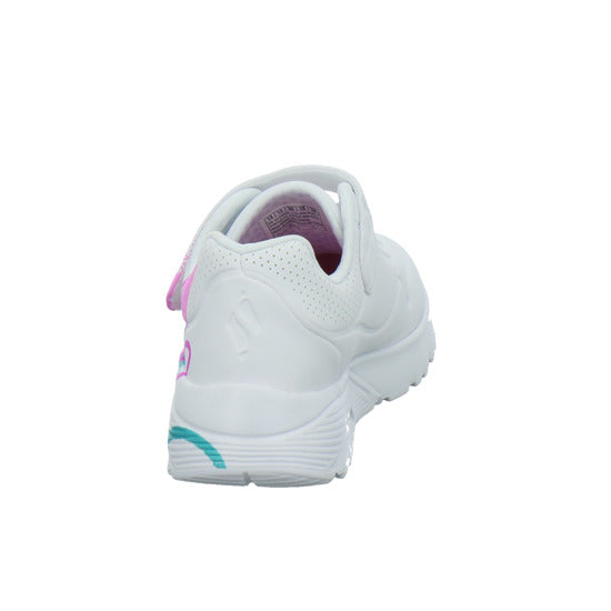 Skechers Halbschuhe Mädchen UNO LITE Weiß-kombi