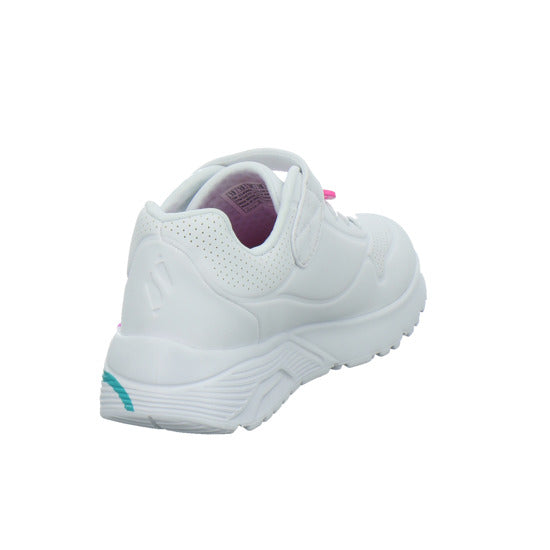 Skechers Halbschuhe Mädchen UNO LITE Weiß-kombi