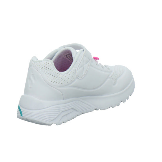 Skechers Halbschuhe Mädchen UNO LITE Weiß-kombi