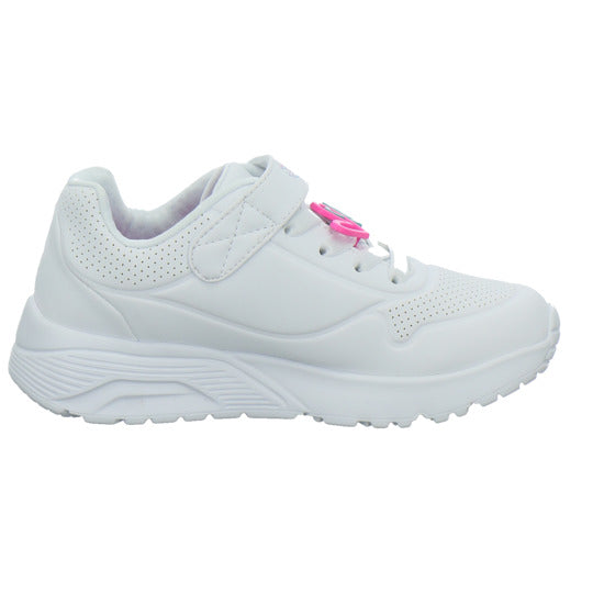 Skechers Halbschuhe Mädchen UNO LITE Weiß-kombi