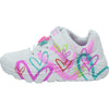 Skechers Halbschuhe Mädchen UNO LITE Weiß-kombi