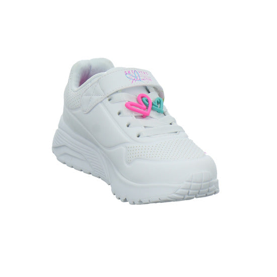 Skechers Halbschuhe Mädchen UNO LITE Weiß-kombi