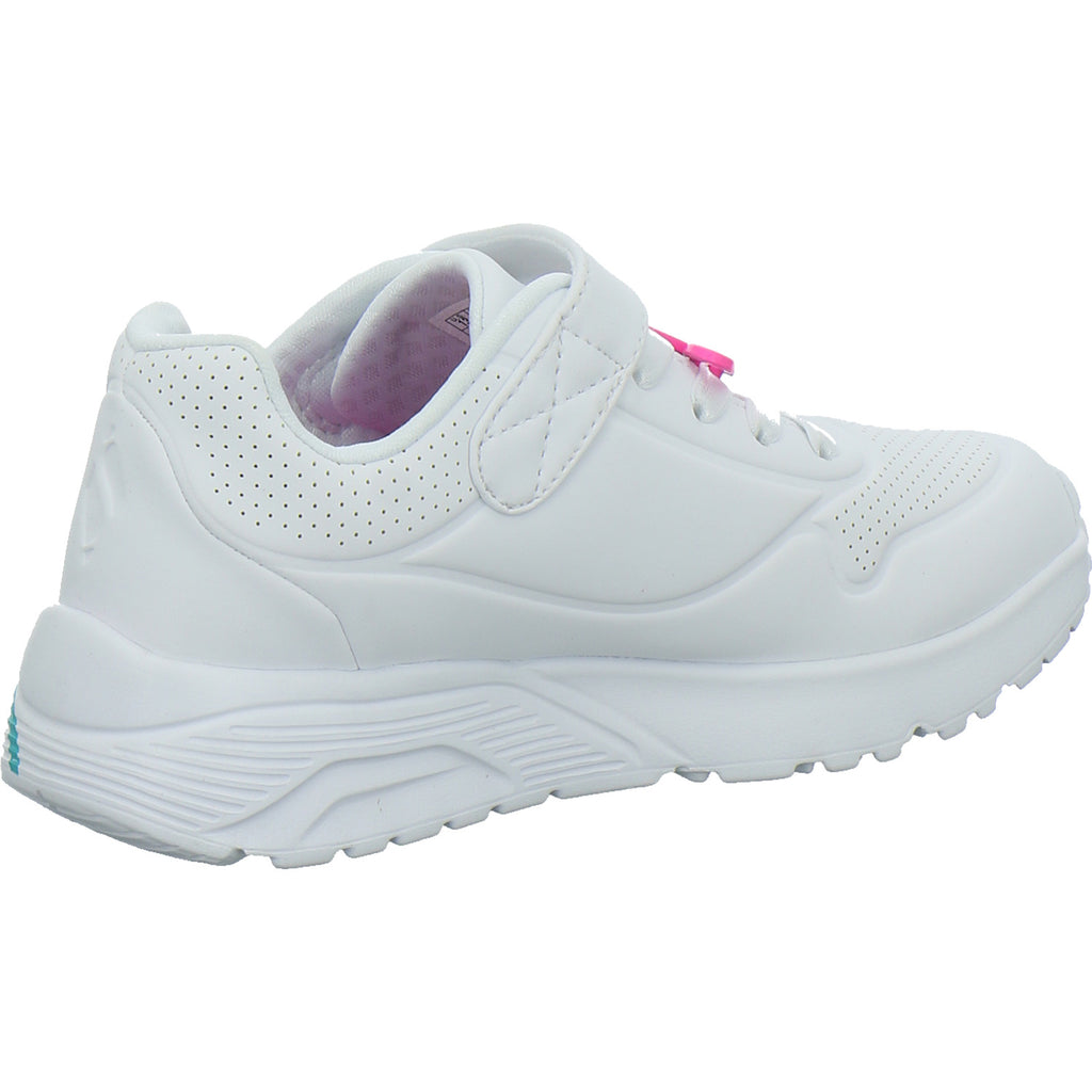 Skechers Halbschuhe Mädchen UNO LITE Weiß-kombi