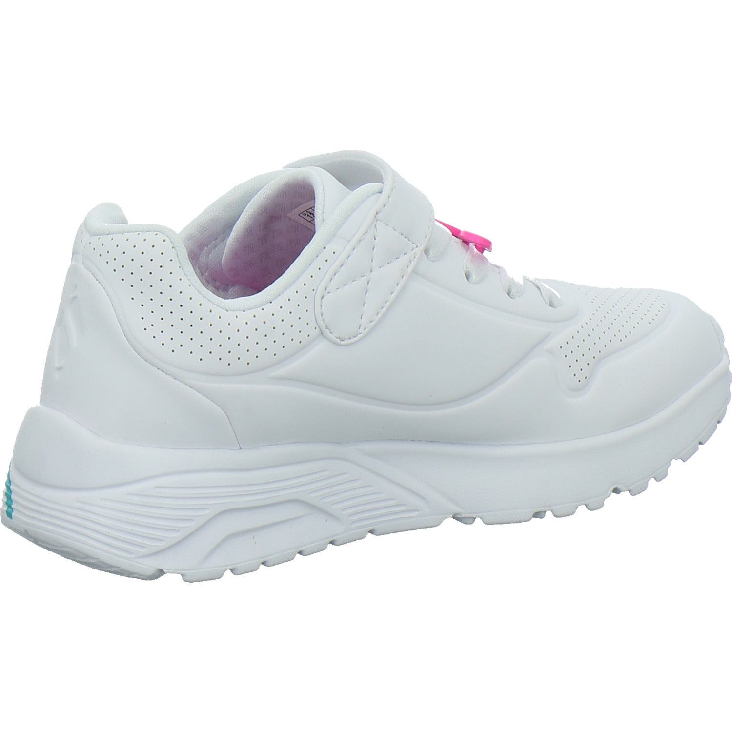 Skechers Halbschuhe Mädchen UNO LITE Weiß-kombi