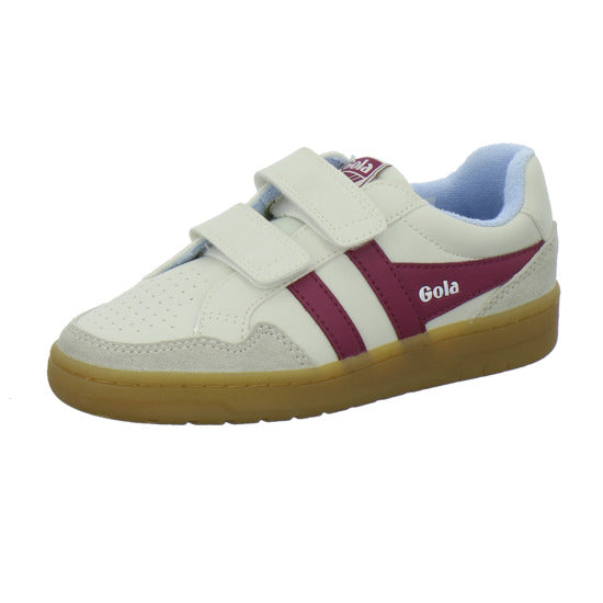 Gola Halbschuhe Mädchen Eagle Strap Weiß-kombi