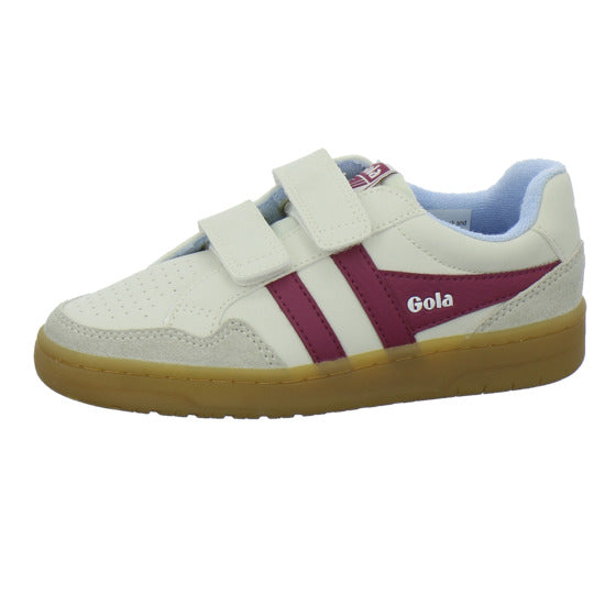 Gola Halbschuhe Mädchen Eagle Strap Weiß-kombi