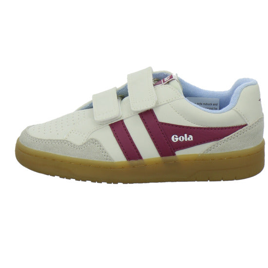 Gola Halbschuhe Mädchen Eagle Strap Weiß-kombi