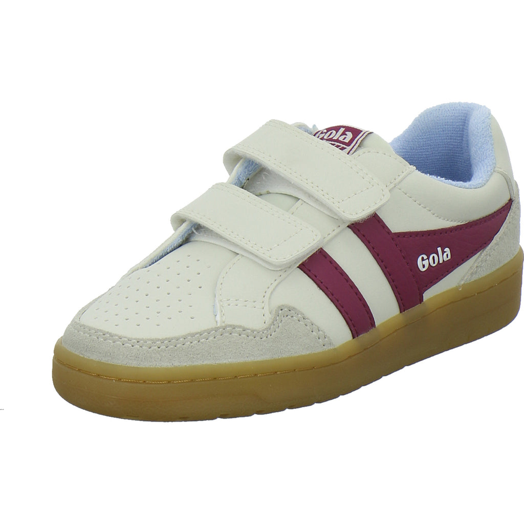 Gola Halbschuhe Mädchen Eagle Strap Weiß-kombi