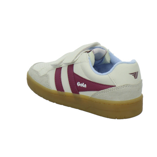 Gola Halbschuhe Mädchen Eagle Strap Weiß-kombi