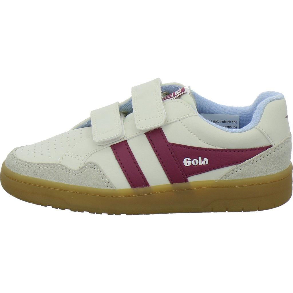 Gola Halbschuhe Mädchen Eagle Strap Weiß-kombi