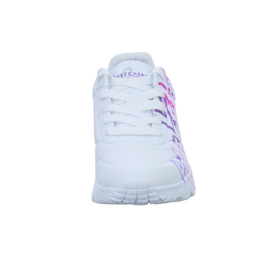 Skechers Halbschuhe Mädchen Uno Lite Weiß-kombi
