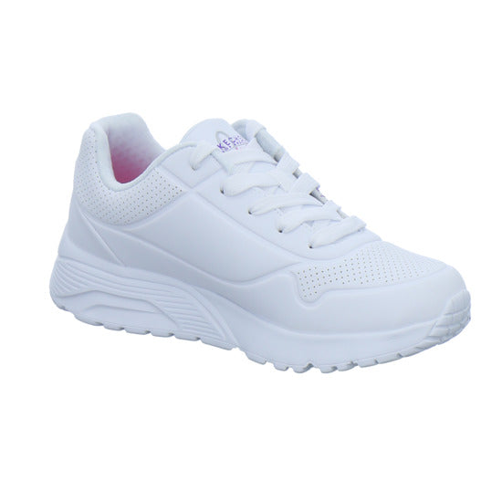 Skechers Halbschuhe Mädchen Uno Lite Weiß-kombi