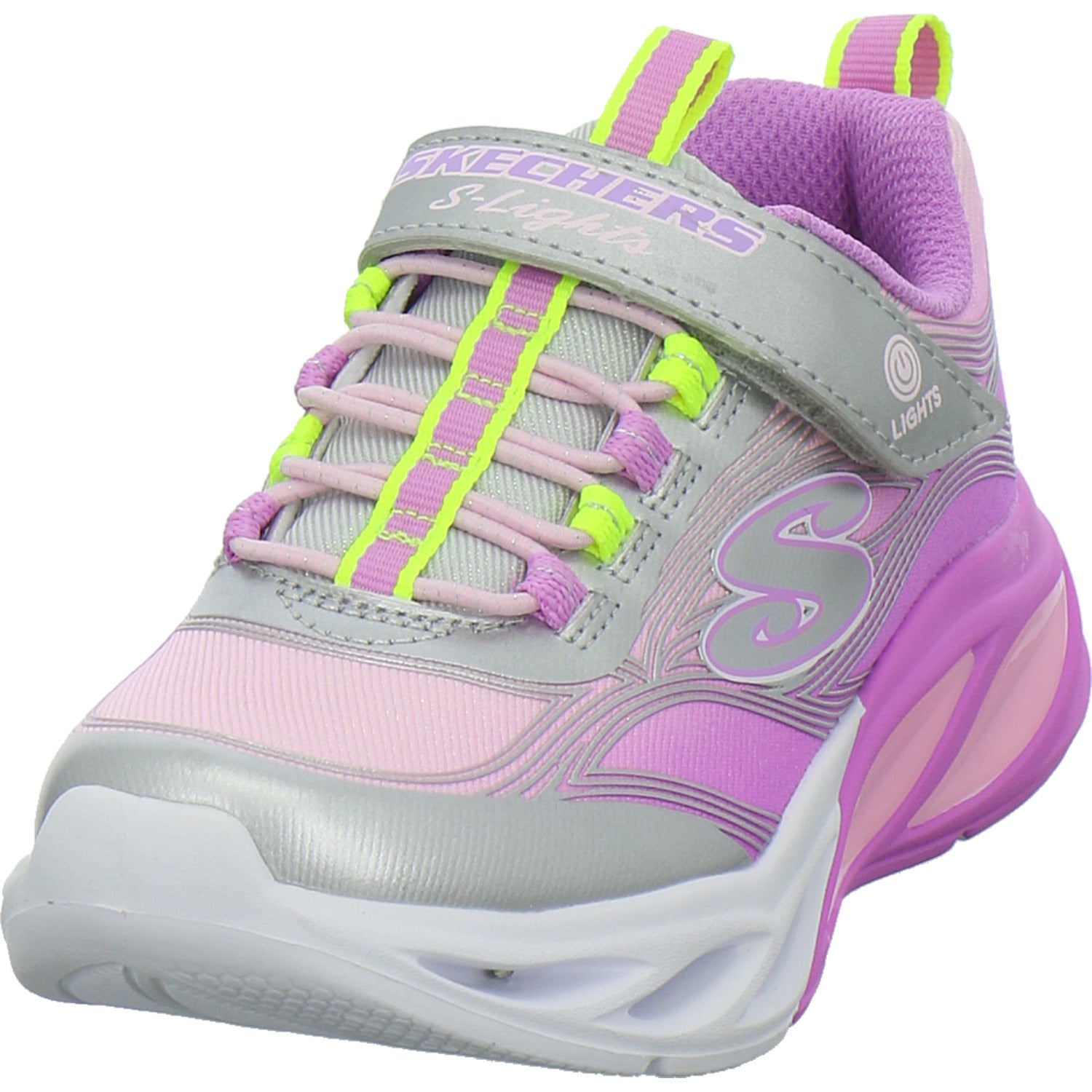 Skechers S-Lights Halbschuhe Silber