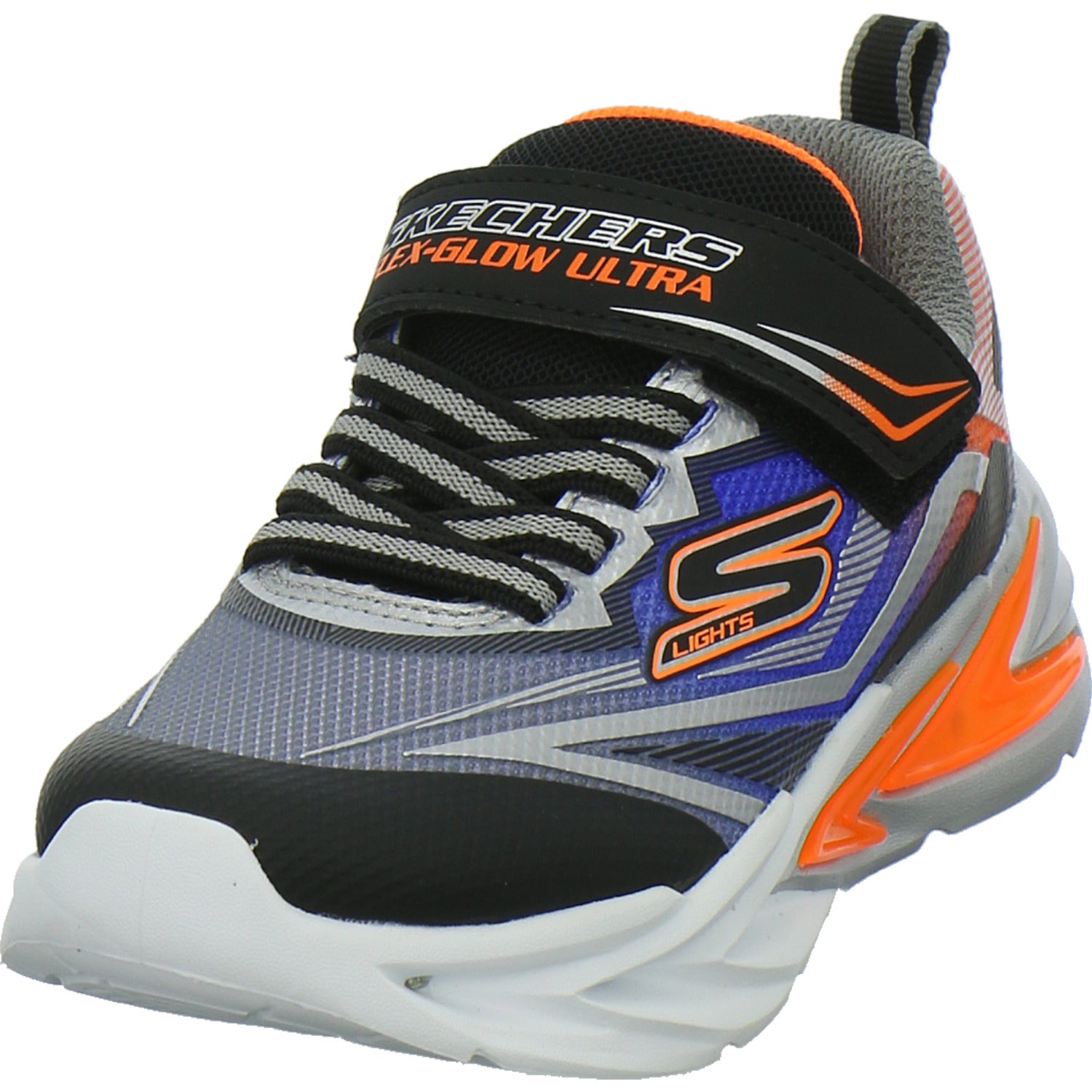 Skechers S-Lights Halbschuhe Schwarz-kombi