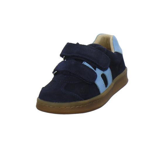 Bisgaard Halbschuhe Blau-kombi - 360° Ansicht