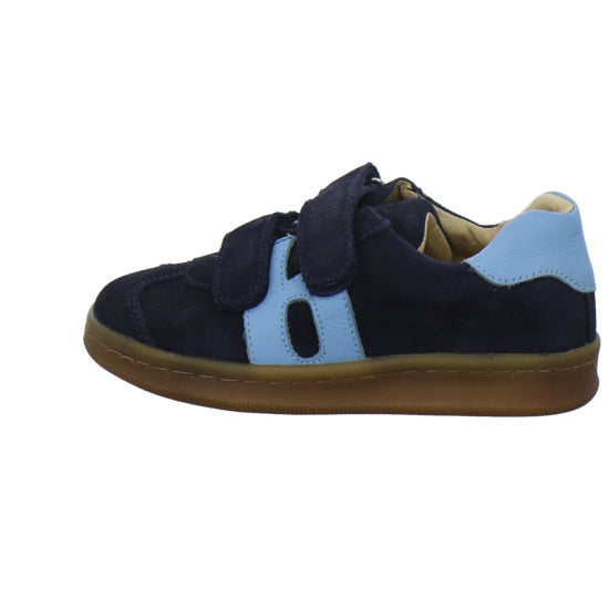 Bisgaard Halbschuhe Blau-kombi - 360° Ansicht