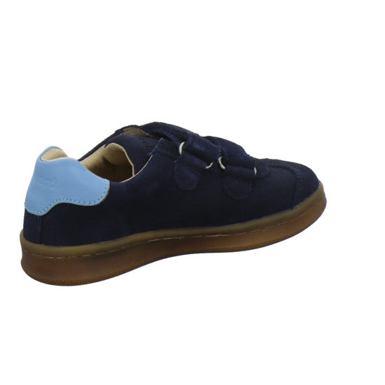Bisgaard Halbschuhe Blau-kombi - 360° Ansicht