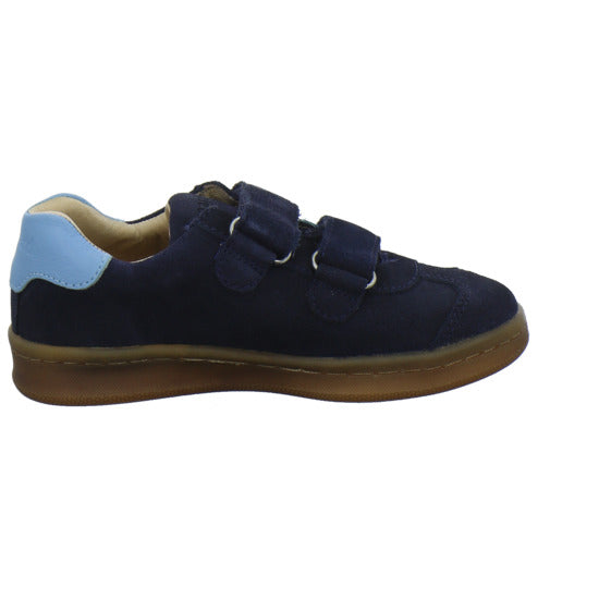 Bisgaard Halbschuhe Blau-kombi - 360° Ansicht