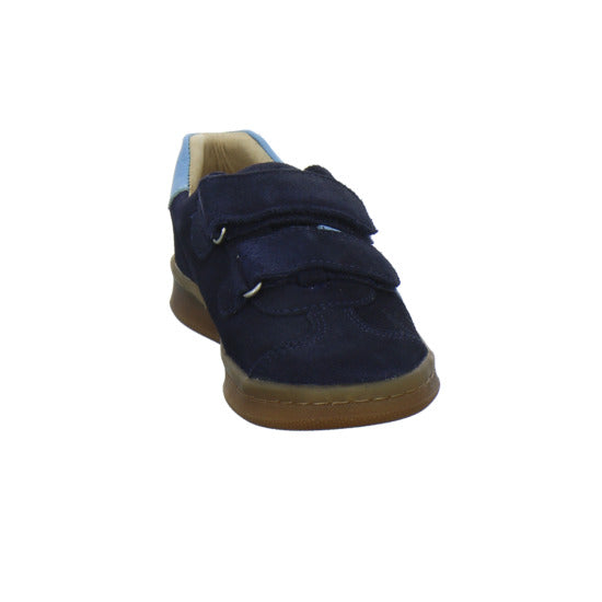 Bisgaard Halbschuhe Blau-kombi - 360° Ansicht