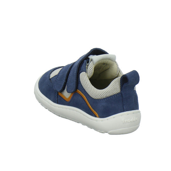 Froddo Barefoot Base Halbschuhe Blau-kombi - 360° Ansicht