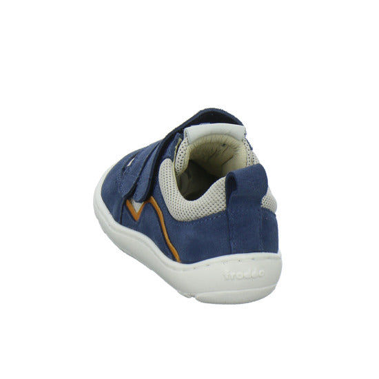 Froddo Barefoot Base Halbschuhe Blau-kombi - 360° Ansicht