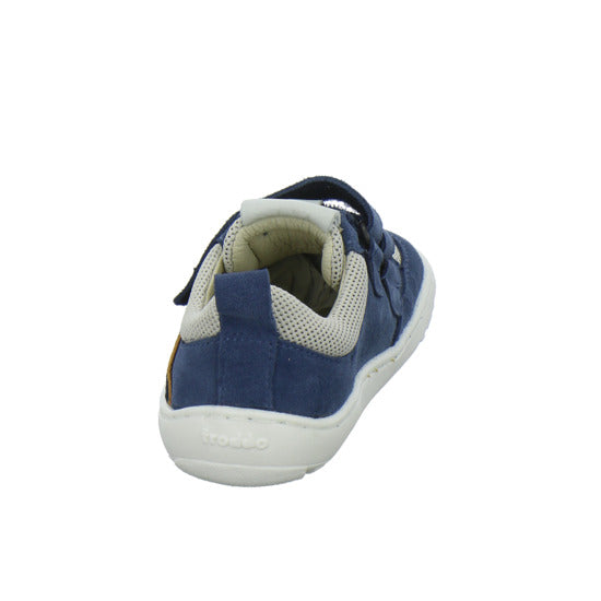 Froddo Barefoot Base Halbschuhe Blau-kombi - 360° Ansicht