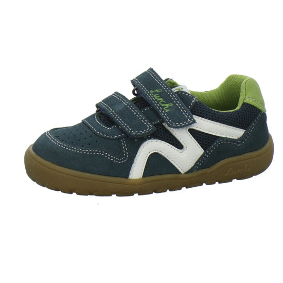 Lurchi Jamin Barefoot Halbschuhe Blau-kombi - 360° Ansicht