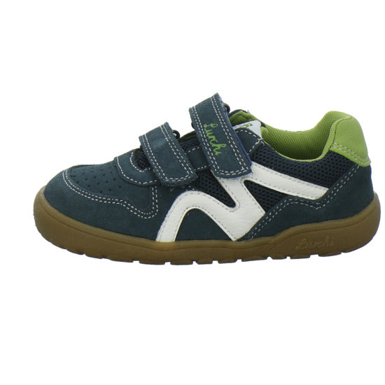 Lurchi Jamin Barefoot Halbschuhe Blau-kombi - 360° Ansicht