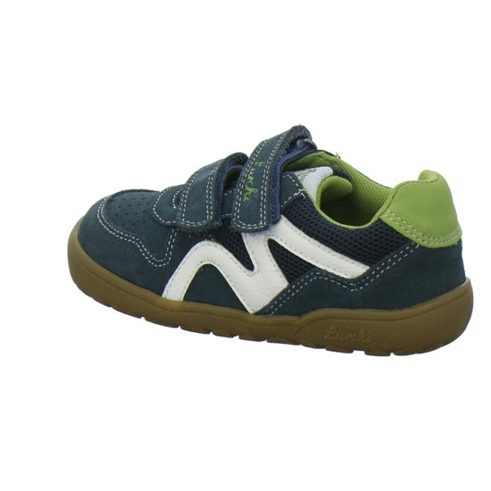 Lurchi Jamin Barefoot Halbschuhe Blau-kombi - 360° Ansicht