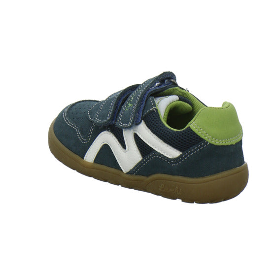 Lurchi Jamin Barefoot Halbschuhe Blau-kombi - 360° Ansicht