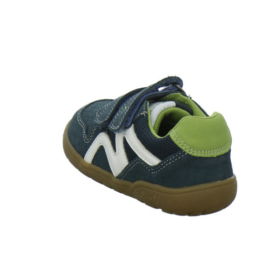 Lurchi Jamin Barefoot Halbschuhe Blau-kombi - 360° Ansicht