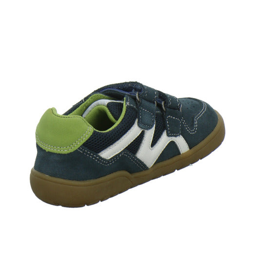 Lurchi Jamin Barefoot Halbschuhe Blau-kombi - 360° Ansicht
