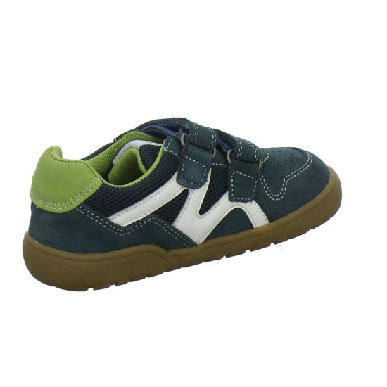 Lurchi Jamin Barefoot Halbschuhe Blau-kombi - 360° Ansicht
